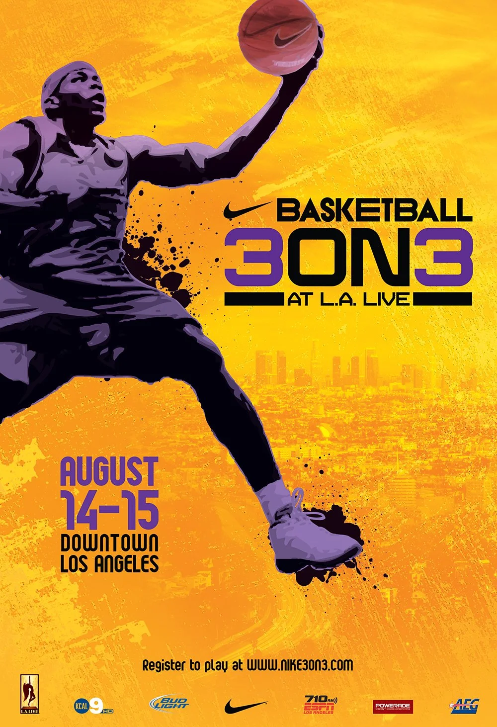 Nike 3ON3 — Proposed Campaign Keyart