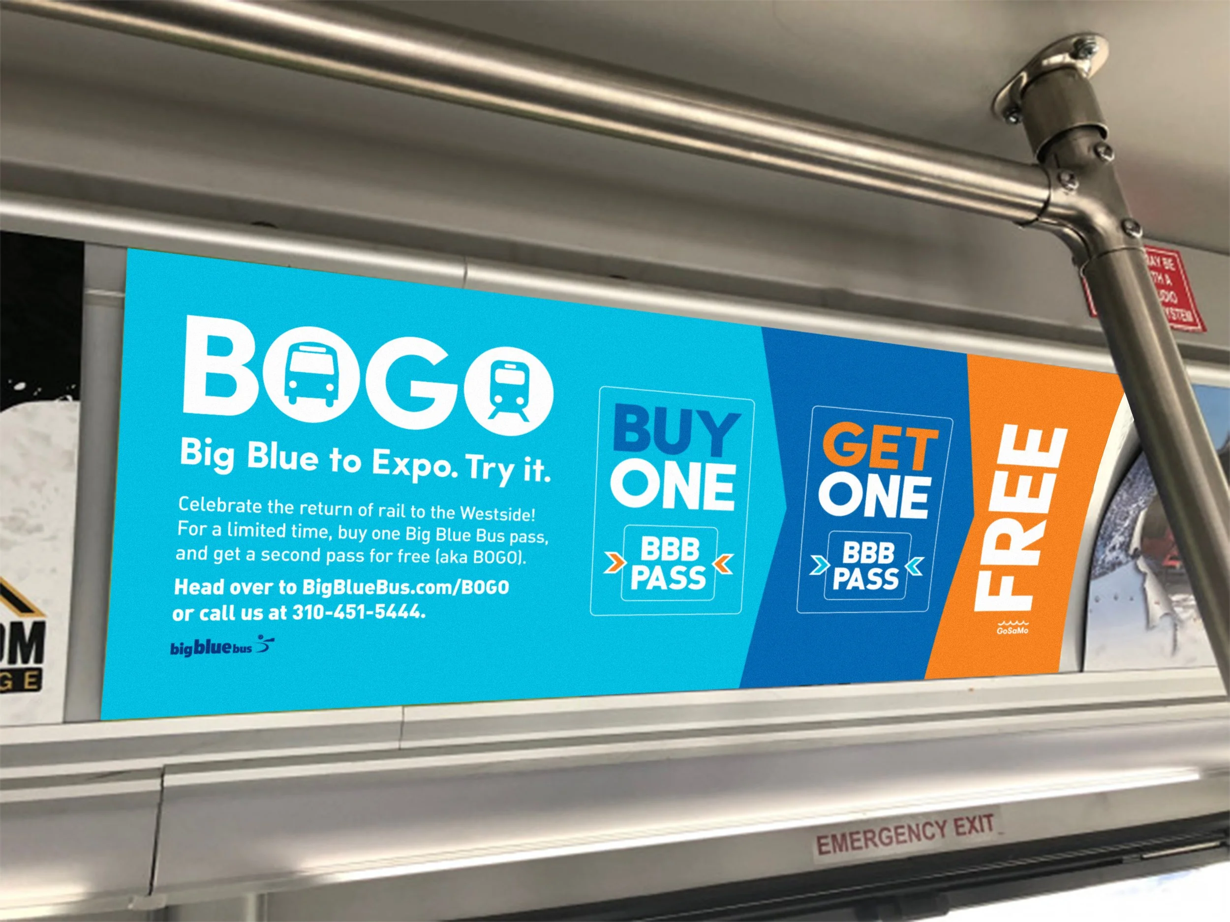 Big Blue Bus — BOGO Ad Campaign — view 7
