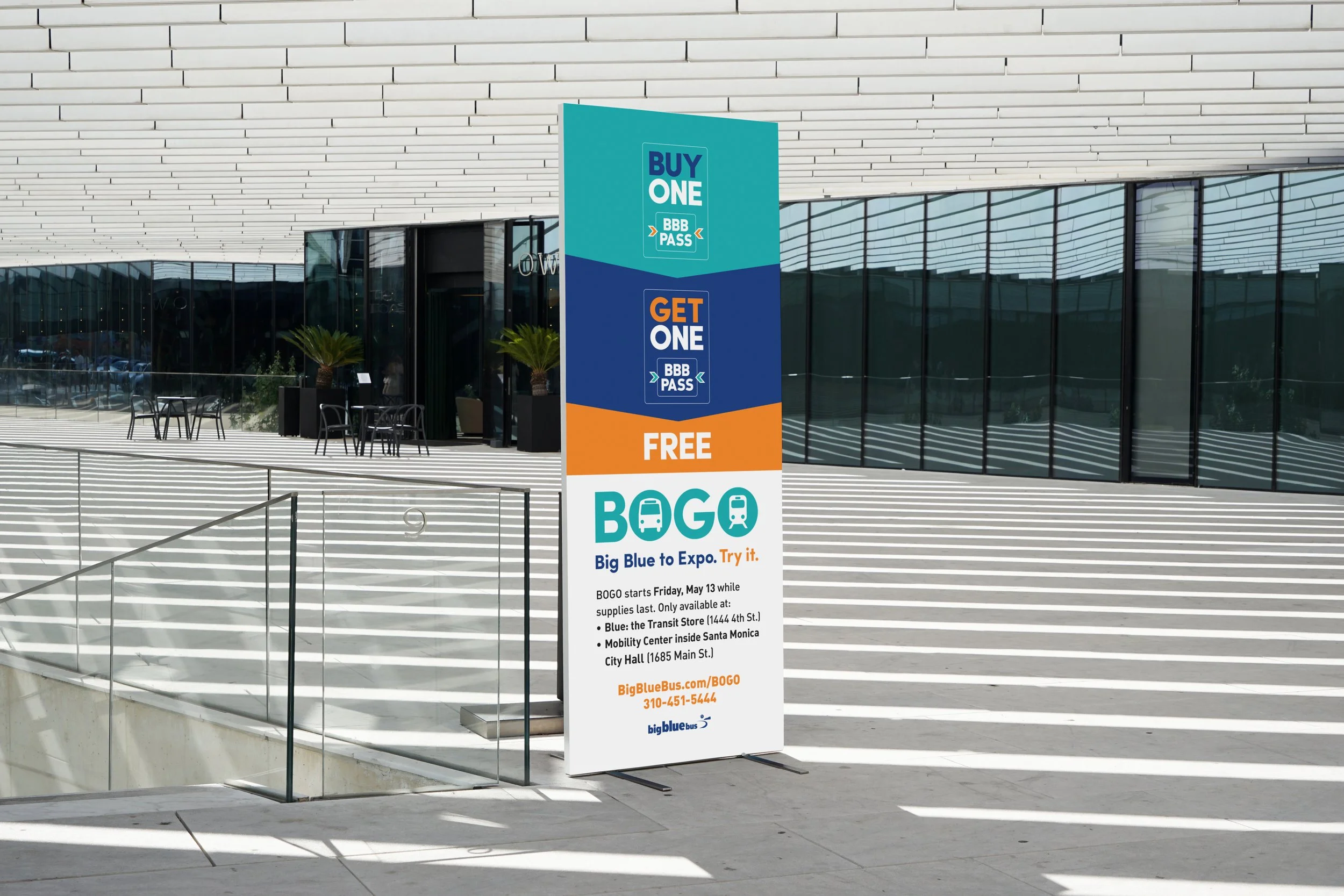 Big Blue Bus — BOGO Ad Campaign — view 4