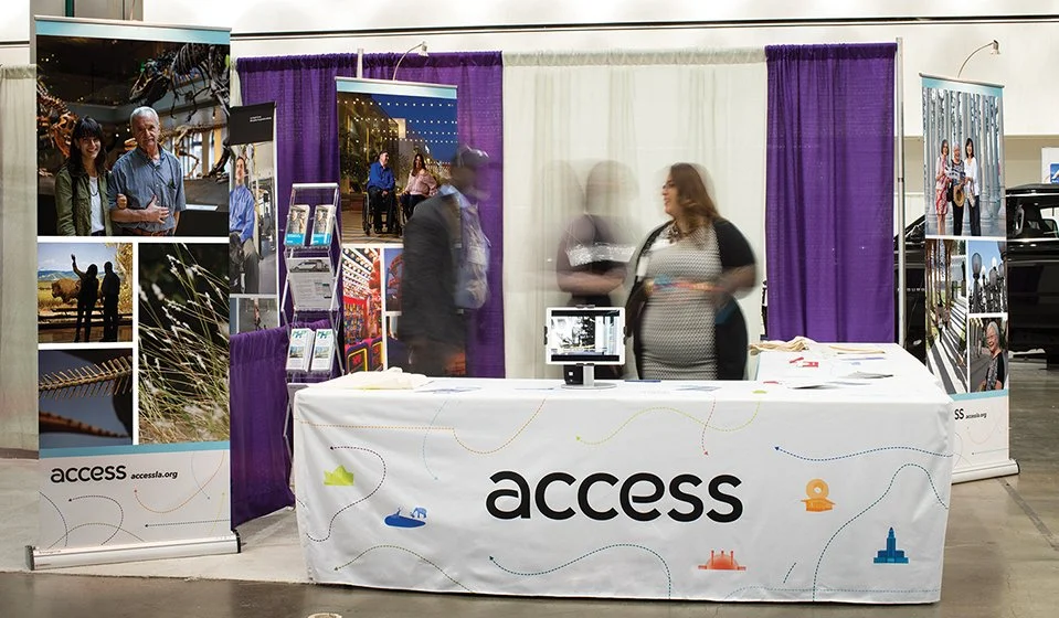 Access Services Trade Show Booth Design