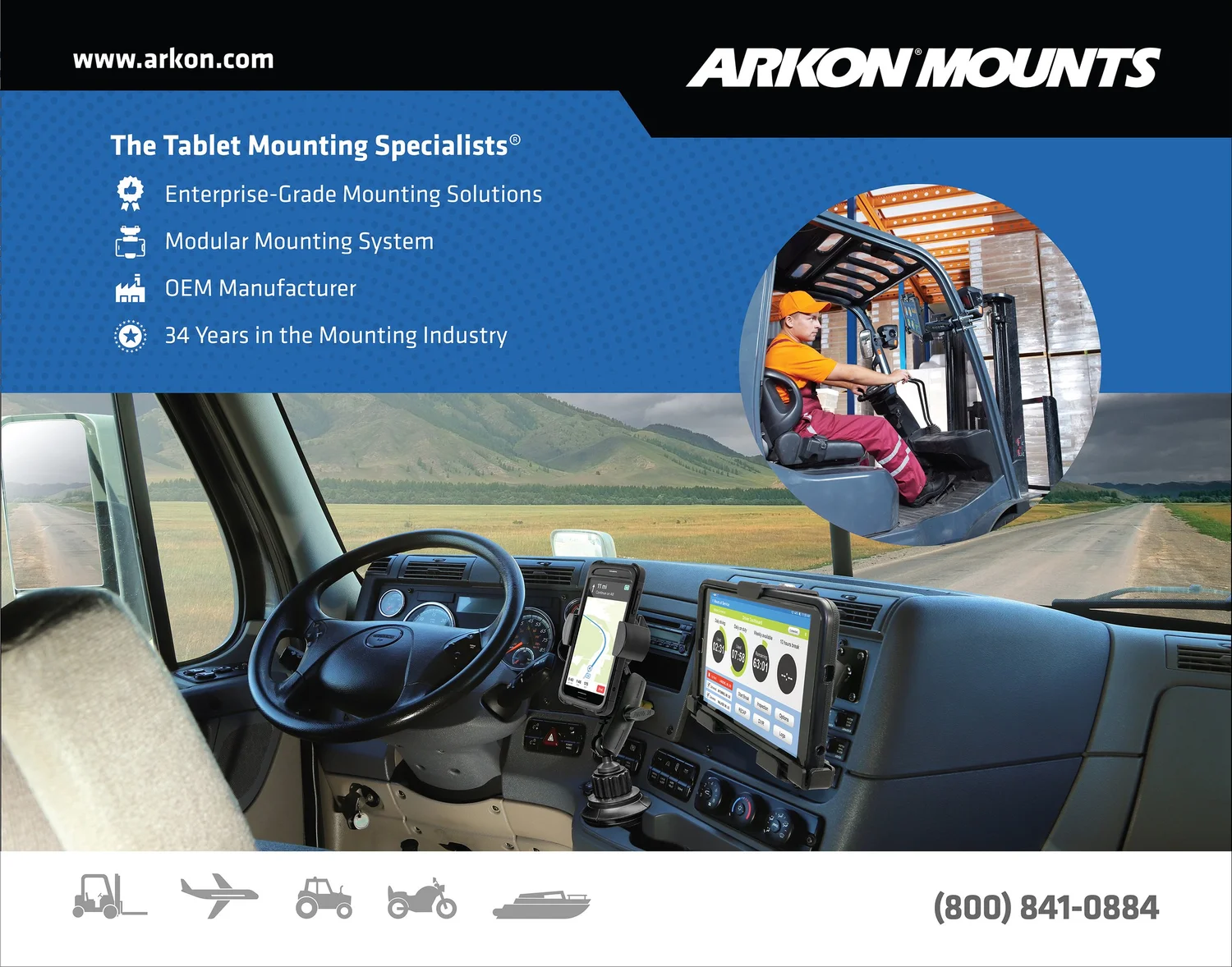 Arkon Mounts Trade Show Booth Design