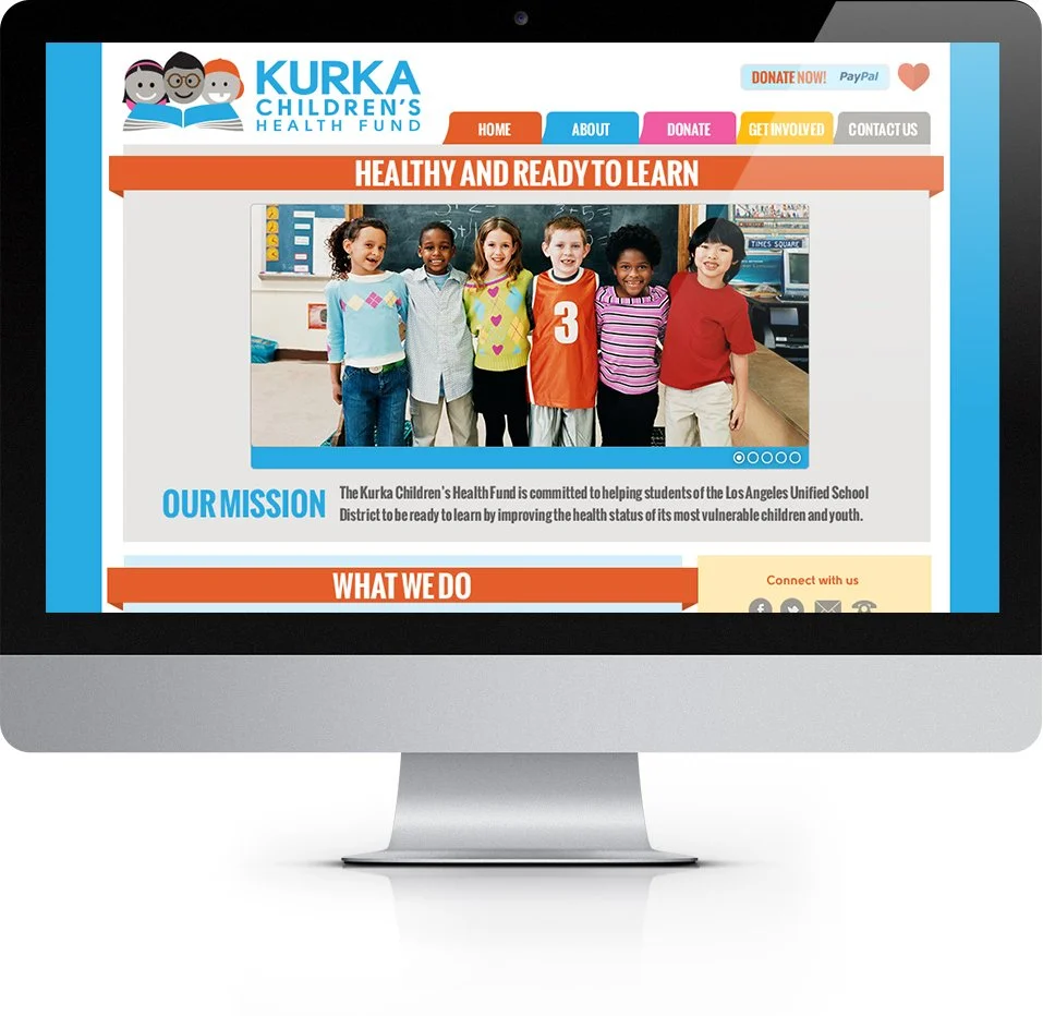Kurka Children's Health Fund — Branding + Website