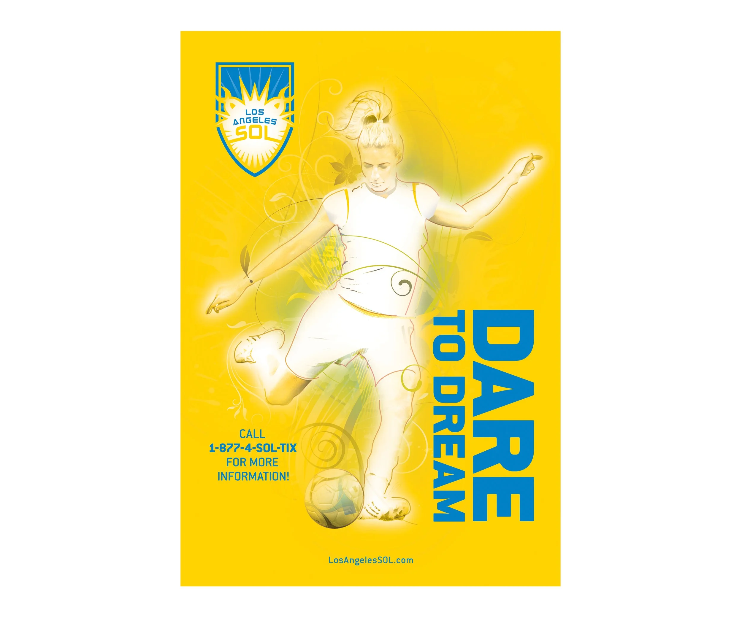 Los Angeles SOL — Proposed Logo + Branding — view 3