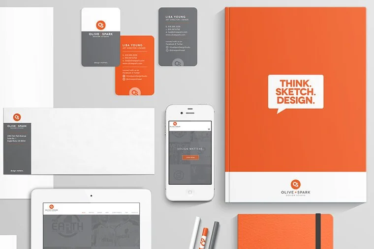 Olive + Spark — Studio Visual Branding
