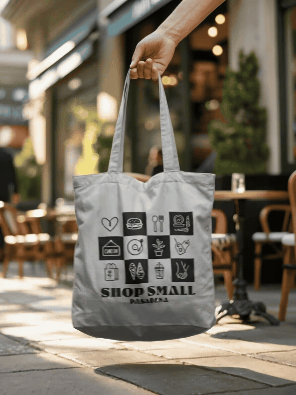 Visit Pasadena — Shop Small Tote